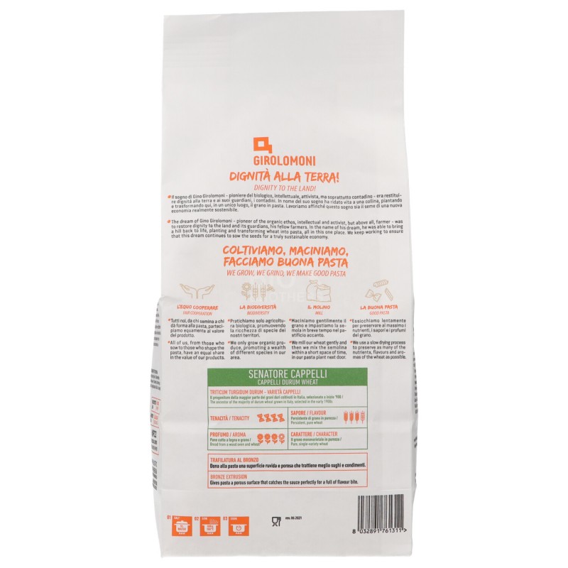 Pasta penne di grano duro cappelli bio