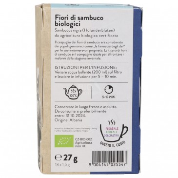 SAMBUCO FIORI INFUSO 18FILTR. SNN SAMBUCO FIORI INFUSO 18FILTR. SNN