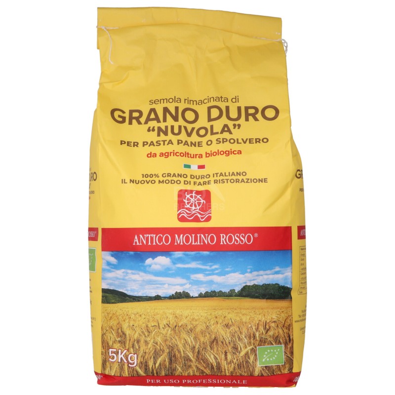 SEMOLA RIM. GR.DURO 5KG MOLINOROSSO