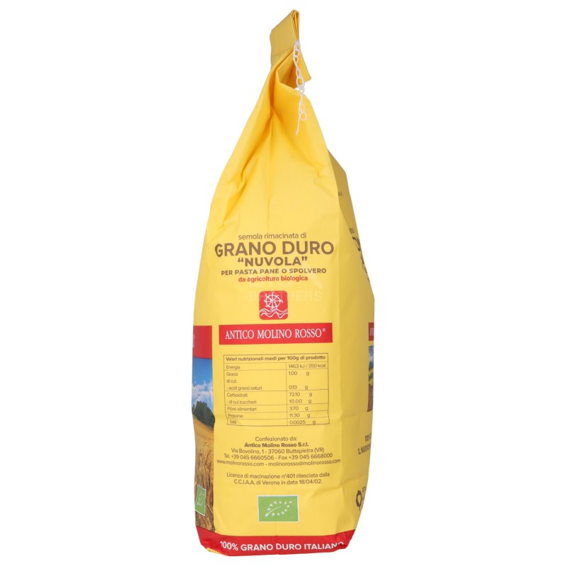 SEMOLA RIM. GR.DURO 5KG MOLINOROSSO