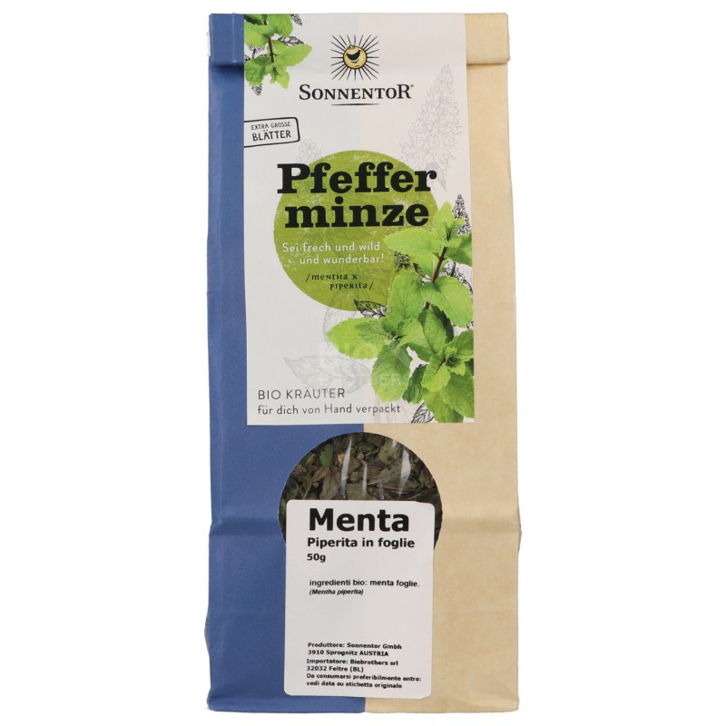 Menta Piperita Bio foglie per infuso
