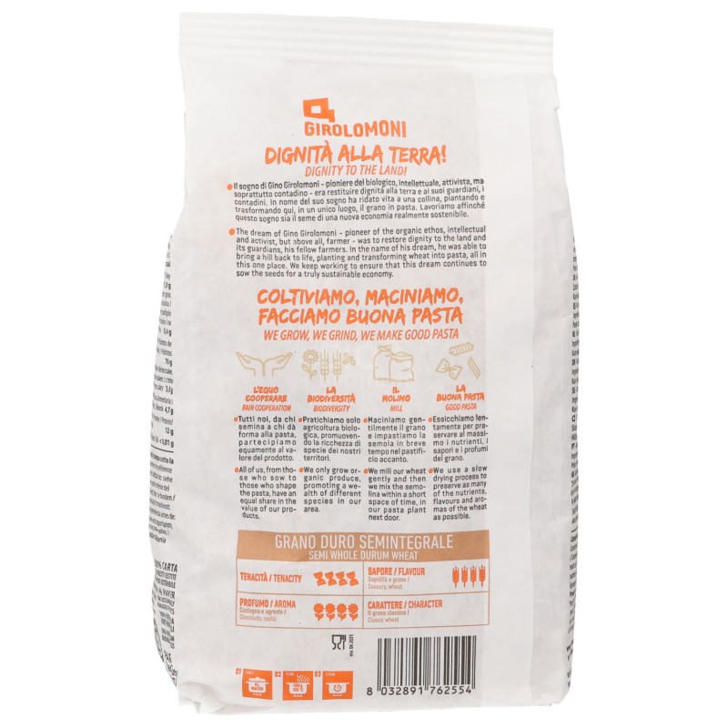 SEDANI RIGATI SEMITEGRALI 500G GIR.