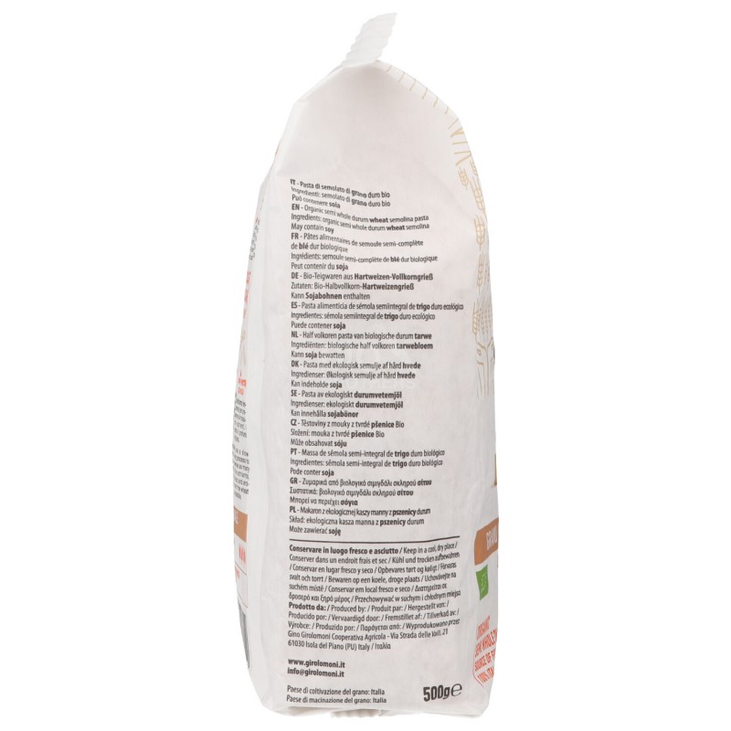 SEDANI RIGATI SEMITEGRALI 500G GIR.