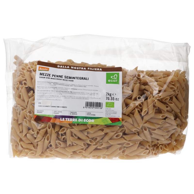 MEZZE PENNE SEMINT.2KG ECOR