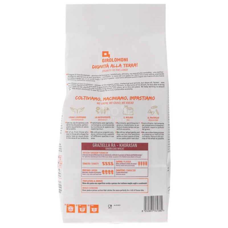 FARFALLE GRAZIELLA RA SEMINT.500GR GIROL.