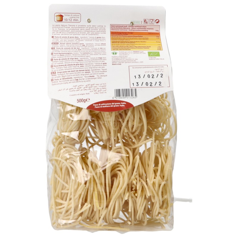 SPAGHETTI CHITARRA 500G NATURA TOS