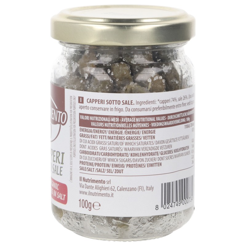 CAPPERI SOTTO SALE 100GR NUTR.