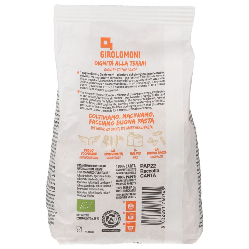 ANELLINI GR. DURO BIO 500GR