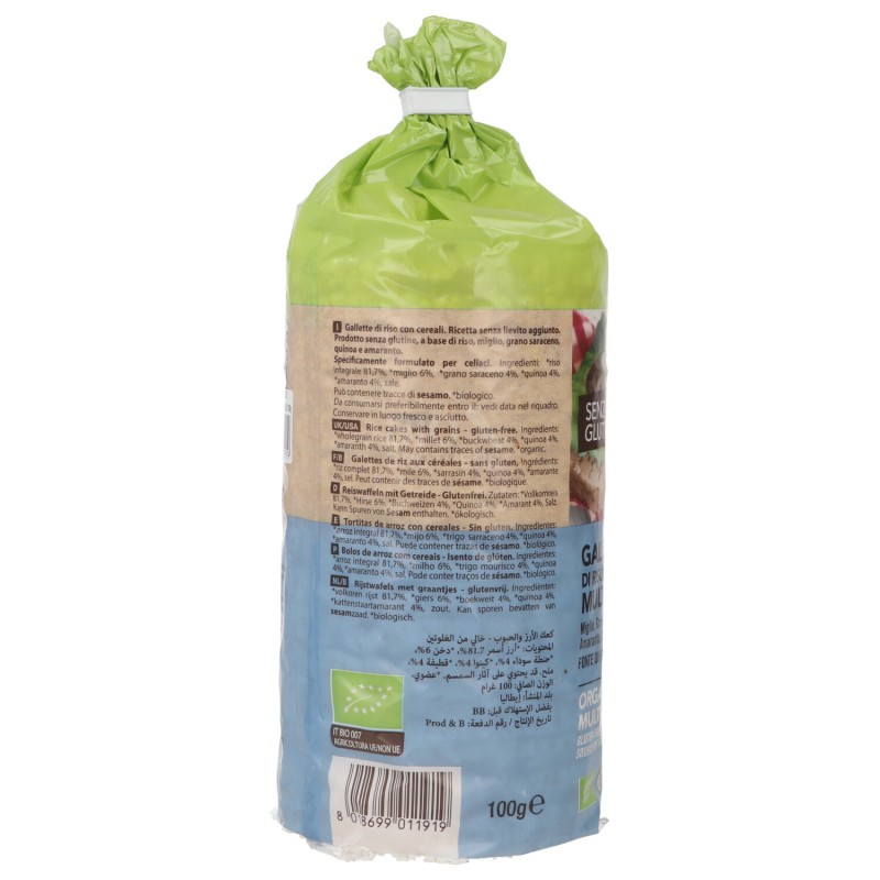 GALL. MULTICER. SESAMO 100GR RICE&RICE