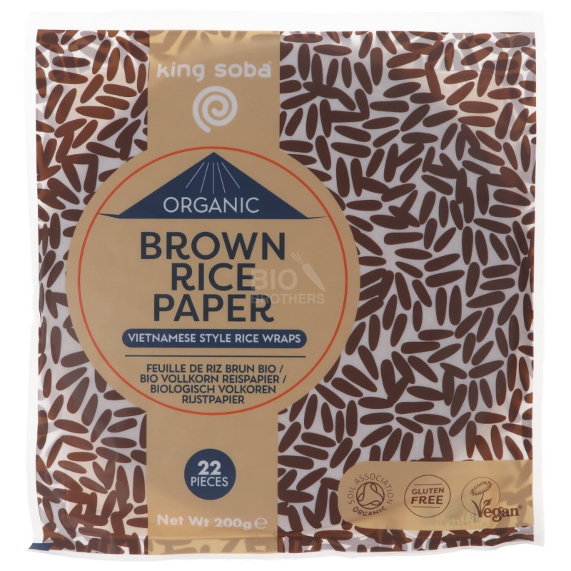 SFOGLIE RISO INTEGRALE BIO PER INVOLTINI 22PZ