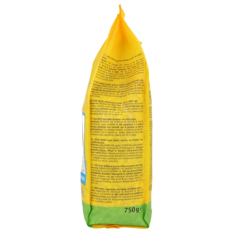 Muesli basis cereali e semi