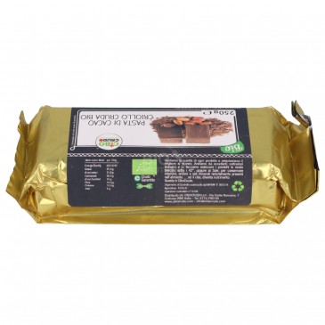 Pasta di Cacao Criollo Bio Raw in blocco Pasta di Cacao Criollo Bio Raw in blocco