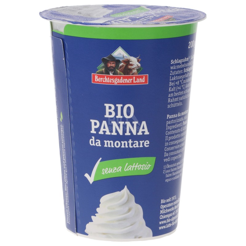 PANNA DA MONTARE BIO SENZA LATTOSIO 200GR BGL