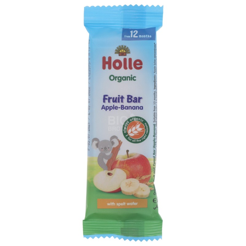 BARRETTA FRUT.MELA-BANANA KIDS 25G HOLLE