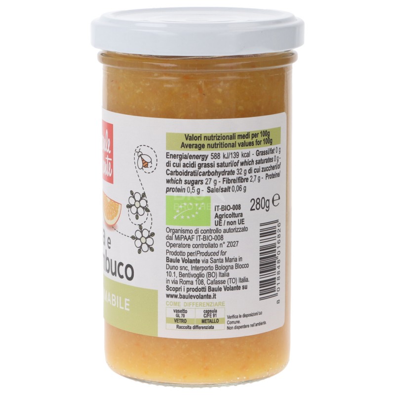 FRUTTA SPALM. ARANCIA SAMB. 280G BAULE