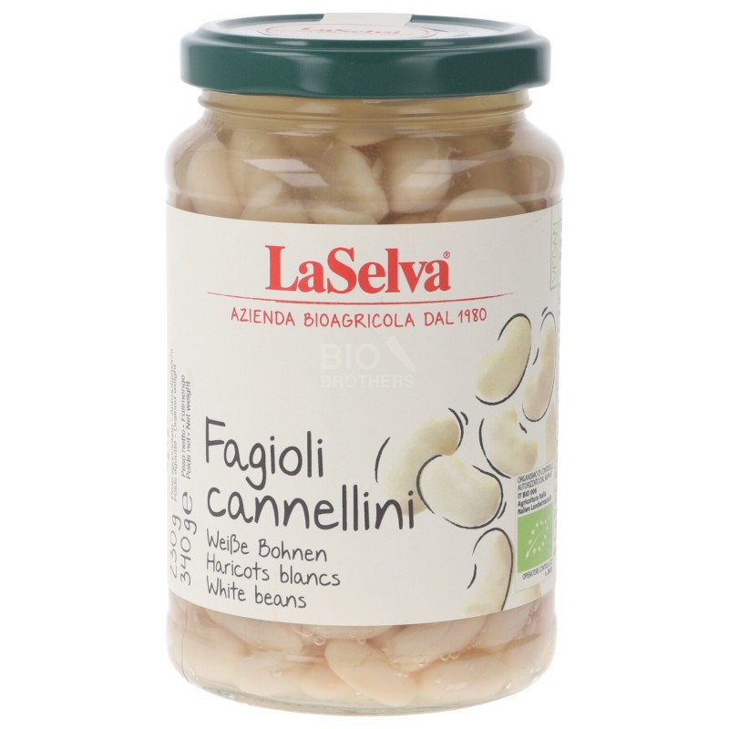 CANNELLINI LESSATI BIOLOGICI 340G LASELVA