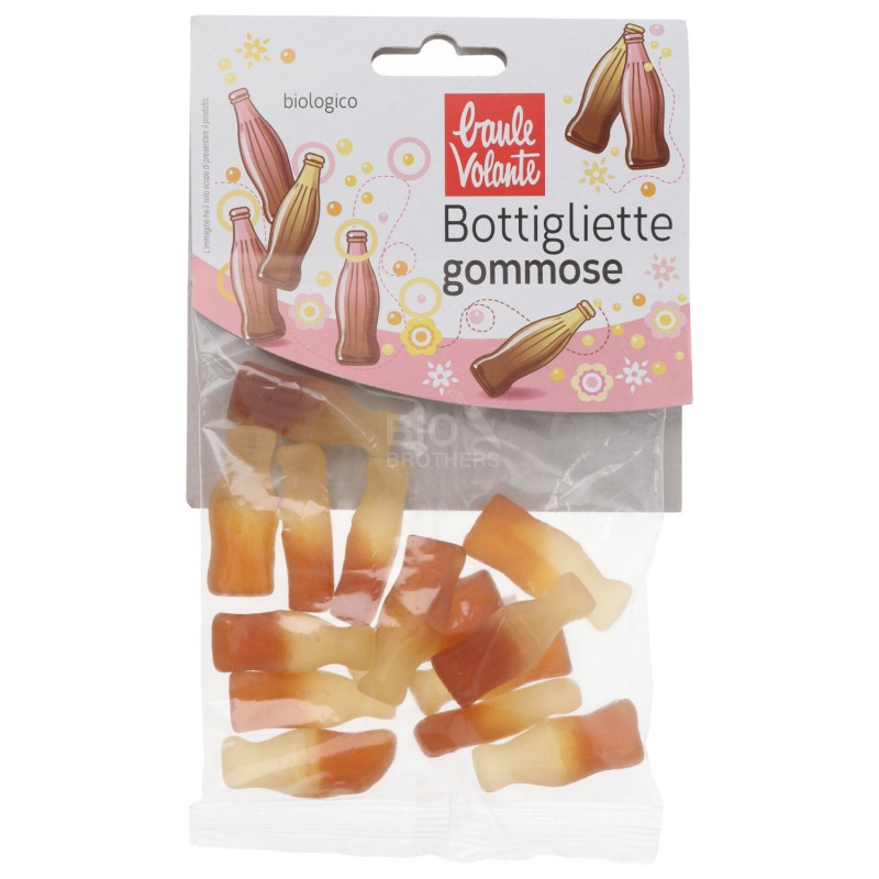 BOTTIGLIETTE GOMMOSE CARAMELLE 75G BAULE
