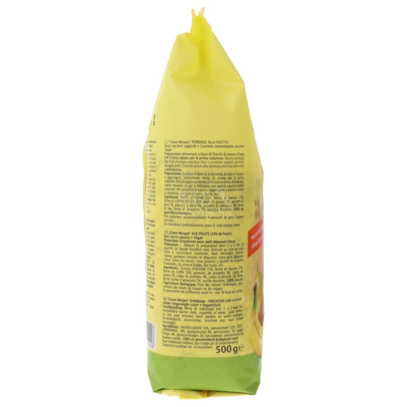 Porridge alla frutta guten morgen