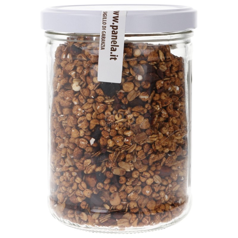 Granola gulamerah croccante miglio cranberries