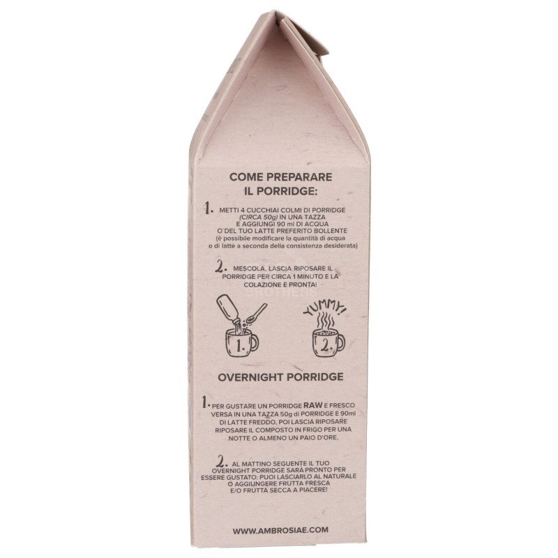 Porridge bio cacao fondente - chia