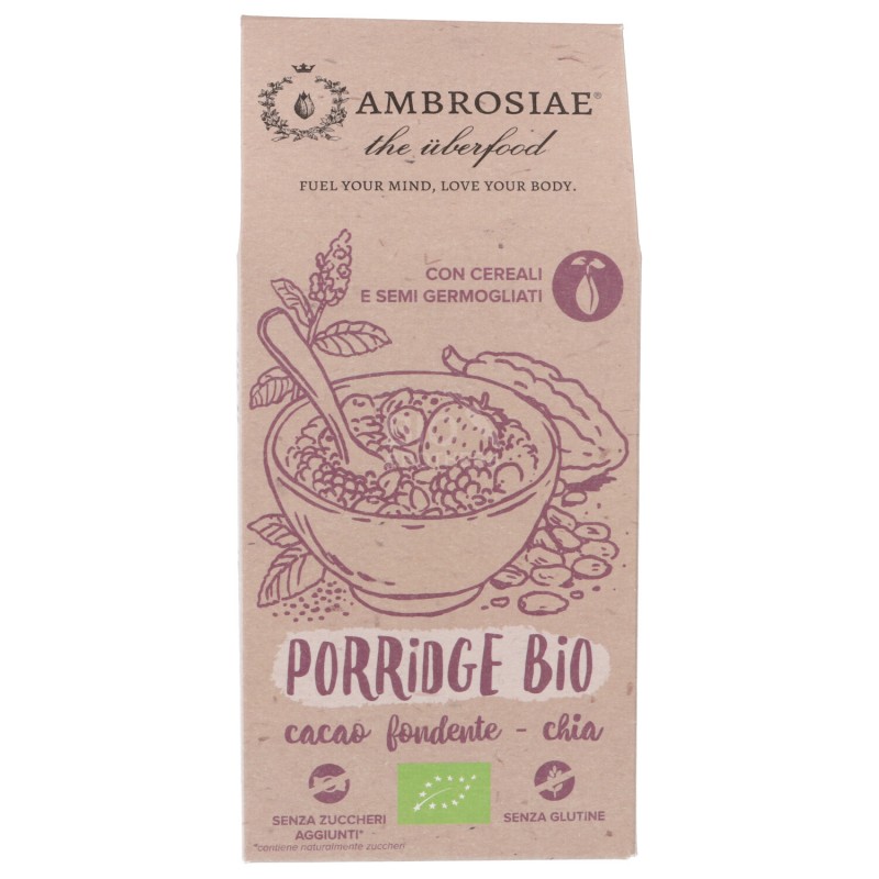 Porridge bio cacao fondente - chia
