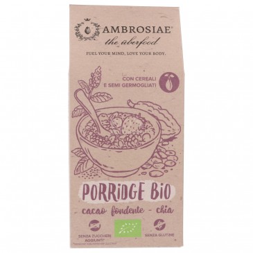 Porridge bio cacao fondente - chia Porridge bio cacao fondente - chia