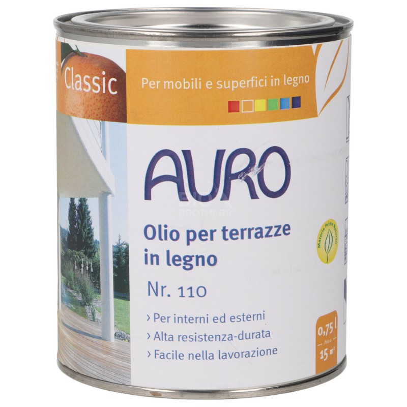 N.110-89 OLIO PER TERRAZZE 750ML AURO