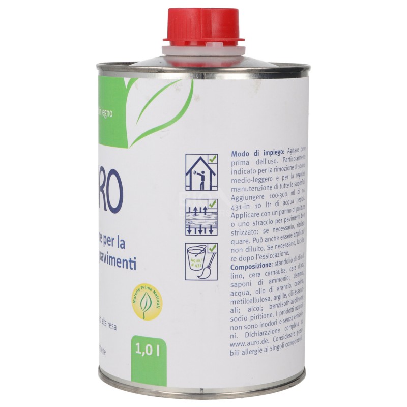 N.431 EMULSIONE CURA PAVIMENTI 1L AURO