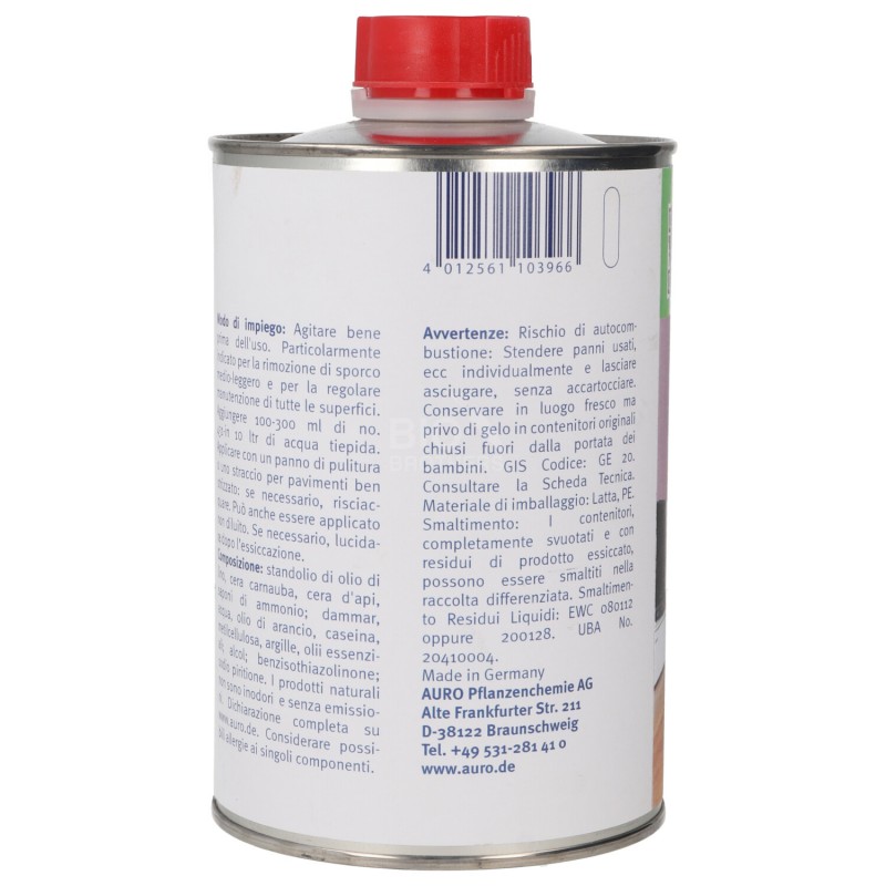 N.431 EMULSIONE CURA PAVIMENTI 1L AURO