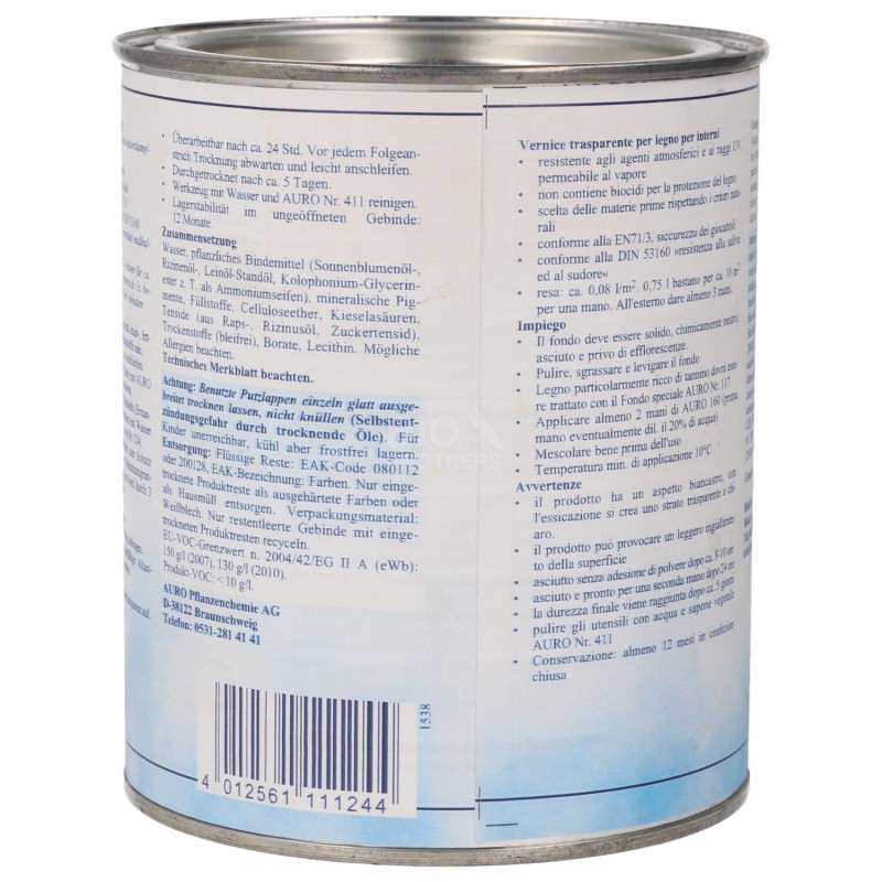 N.160-60 VELATURA LEGNO VERDE 750ML AURO