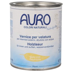 N.160-15 VELATURA LEGNO OCRA 750ML AURO