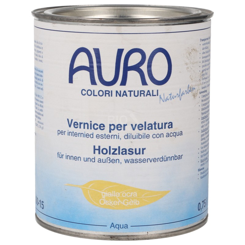N.160-15 VELATURA LEGNO OCRA 750ML AURO