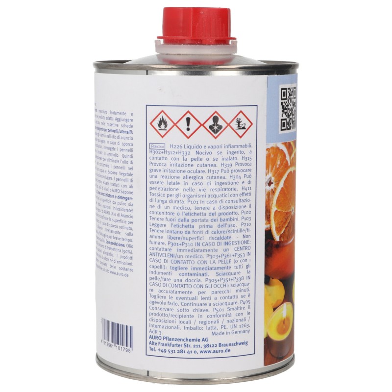 DILUENTE VEGETALE 1Litro AURO No. 191