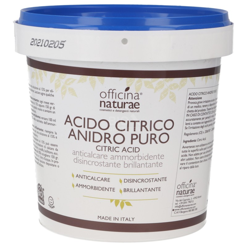 ACIDO CITRICO 750G OFFICINA NAT.