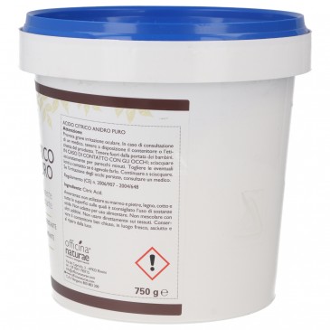 ACIDO CITRICO 750G OFFICINA NAT. ACIDO CITRICO 750G OFFICINA NAT.