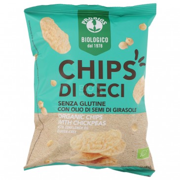CHIPS DI CECI BIO 40GR PROBIOS CHIPS DI CECI BIO 40GR PROBIOS