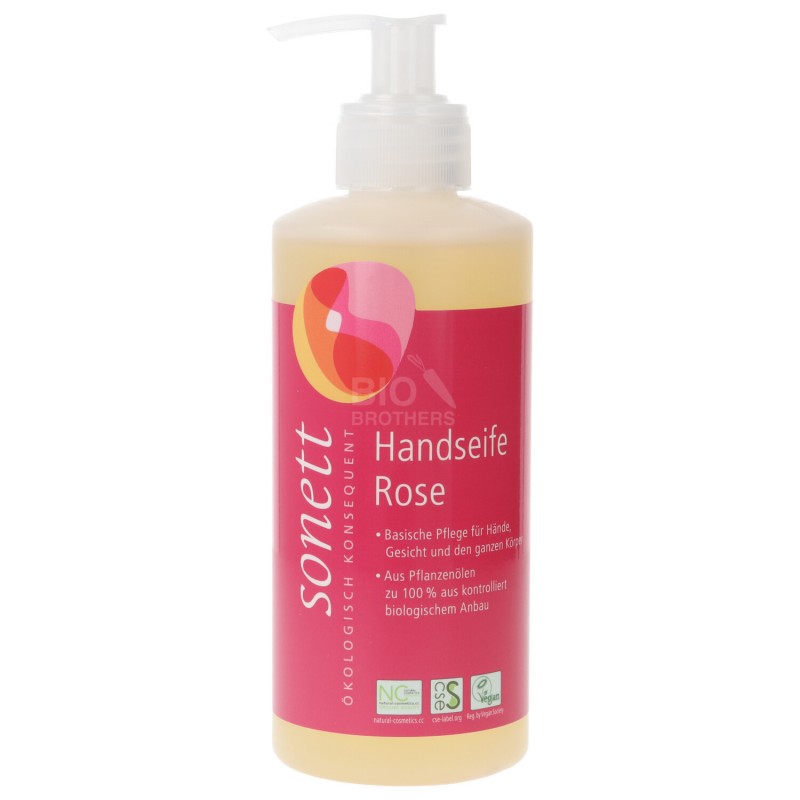 SAP. LIQ. MANI ROSA 300ML SONETT