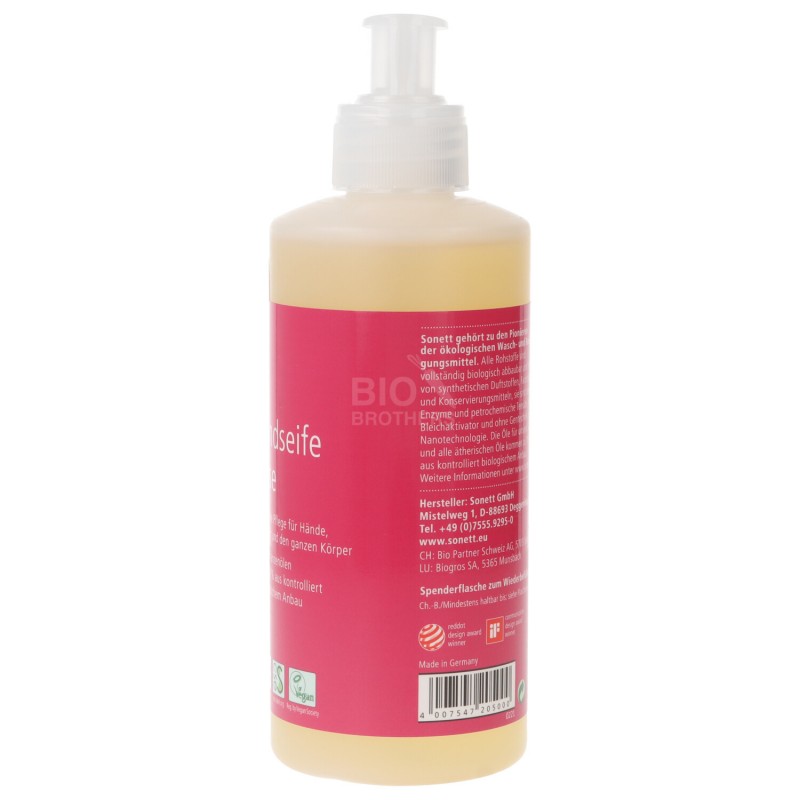 SAP. LIQ. MANI ROSA 300ML SONETT
