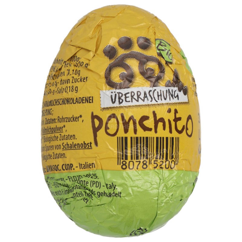 OVETTO CIOCC.LATTE 20G PONCHITO