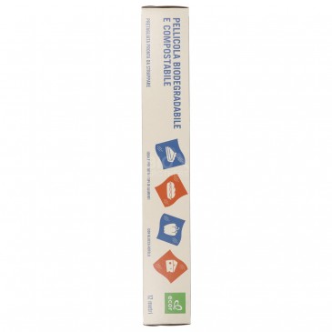PELLICOLA DA CUCINA BIODEGRADABILE COMPOSTABILE 12MT ECOR PELLICOLA DA CUCINA BIODEGRADABILE COMPOSTABILE 12MT ECOR