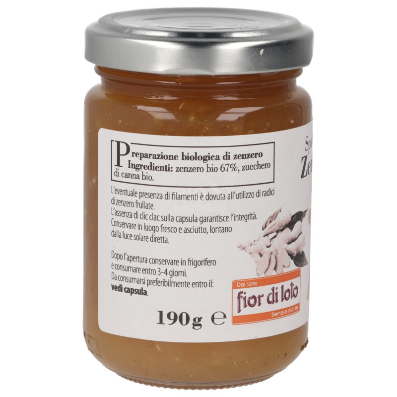 ZENZERO SPALMABILE BIO 190GR FDL