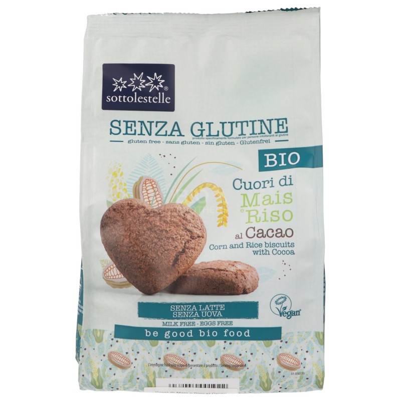 CUORI MAIS RISO AL CACAO 250GR SLS