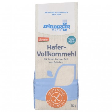 FARINA DI AVENA SENZA GLUTINE DEMETER 350G SPIELBERGER FARINA DI AVENA SENZA GLUTINE DEMETER 350G SPIELBERGER