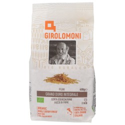 FILINI INTEGRALI PASTA DI GRANO DURO BIO 500G GIROLOMONI