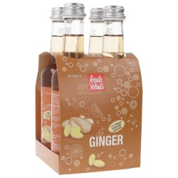GINGER BIBITA BIO FRIZZANTE BOTTIGLIETTA 4X275ML BAULEVOLANTE