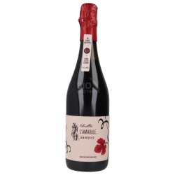 VINO LAMBRUSCO ROSSO FRIZZANTE BIOLOGICO VEGAN SENZA SOLFITI 750ML FOLICELLO