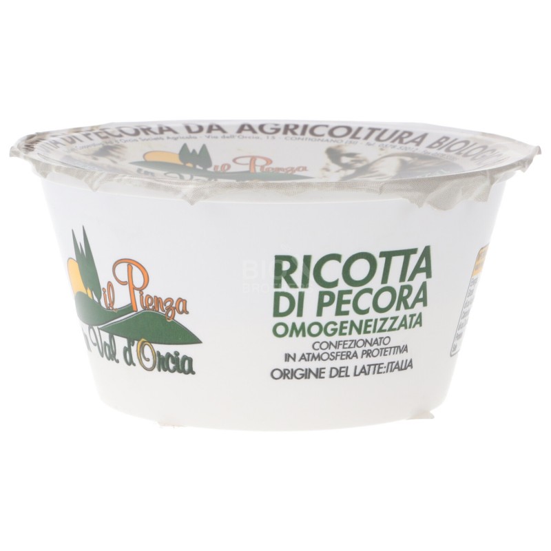 RICOTTA DI PECORA BIOLOGICA 150G VAL D'ORCIA