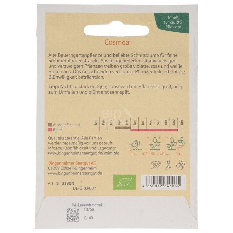 COSEMA FIORI SEMENTI DEMETER BUSTINA 0.5G