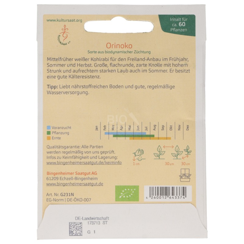 CAVOLO RAPA SEMI DEMETER BUSTINA 0.4G