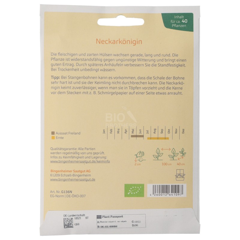 FAGIOLINO RAMPICANTE SEMENTI DEMETER 25G